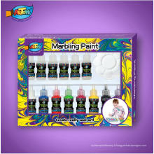 20ml eau Marbling kit 6 couleurs peinture marbrée magique